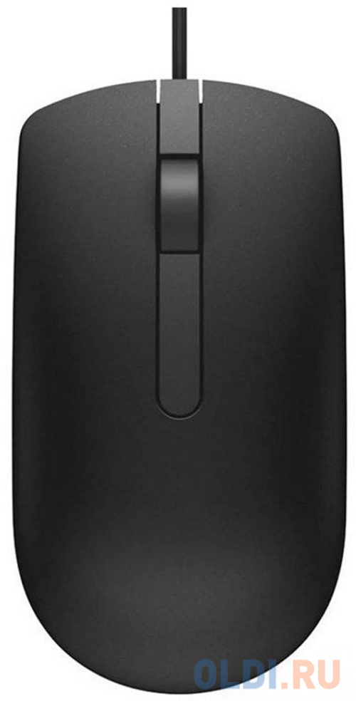 Dell Mouse MS116 Wired; USB; optical; 1000 dpi; 3 butt; Black мышка usb optical m110 silent red 910 005501 logitech