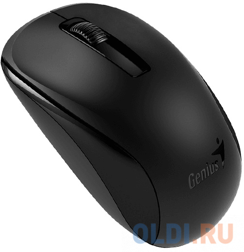 Мышь беспроводная NX-7005 чёрная (black, G5 Hanger), 2.4GHz wireless, BlueEye 1200 dpi, 1xAA New Package фото