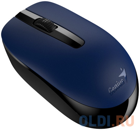 Мышь беспроводная NX-7007 черно-синяя (black, G5 Hanger), 2.4GHz wireless, BlueEye 1200 dpi, 1xAA фото