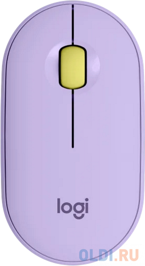 Мышь/ Logitech M350 Pebble Bluetooth Mouse - LAVENDER LEMONADE мышь меховая однотонная 6 5 см розовая