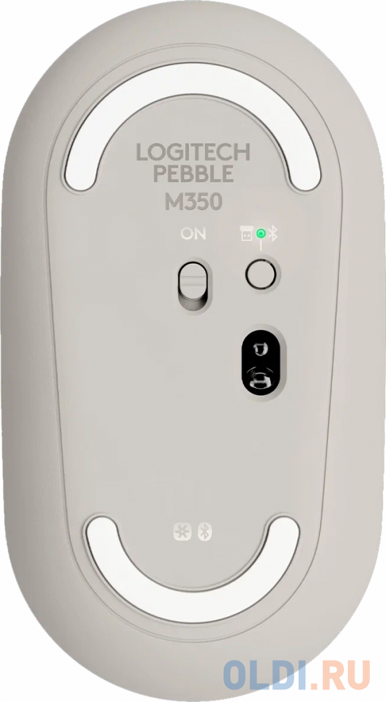 Мышь/ Logitech M350 Pebble Bluetooth Mouse - SAND фото