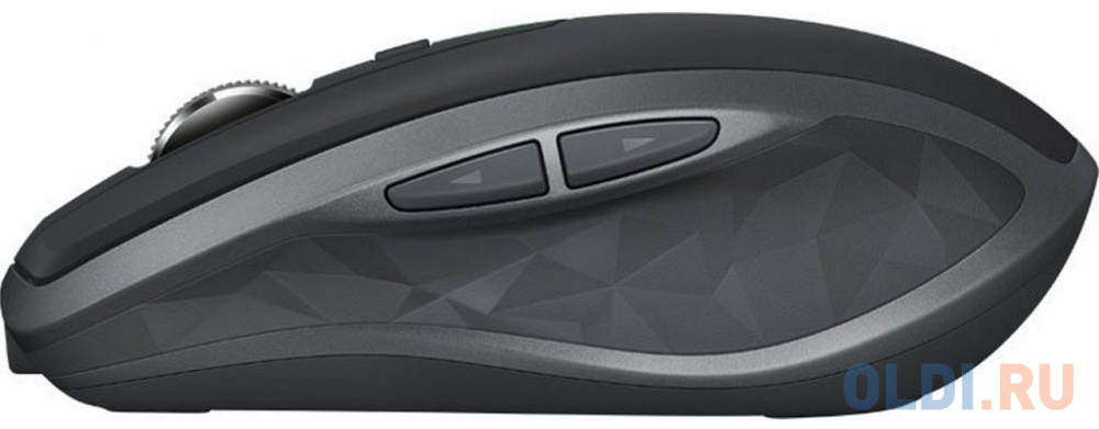 Мышь беспроводная Logitech MX Anywhere 2S Graphite темно-серая, 200-4000 dpi, Bluetooth + 2.4G, 7 кнопок, АКБ до 70 дней, правый хват фото