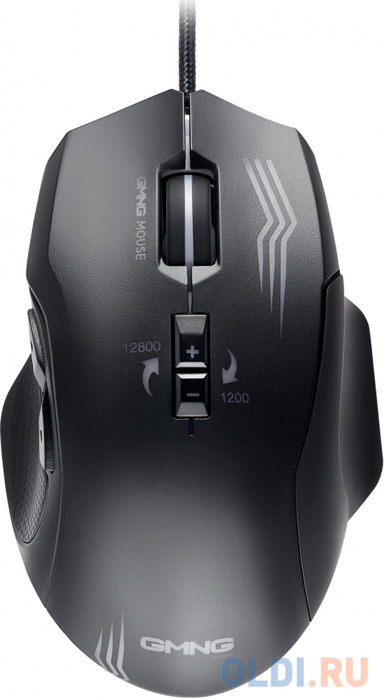 Мышь GMNG 930GM черный оптическая (12800dpi) USB для ноутбука (7but) фото