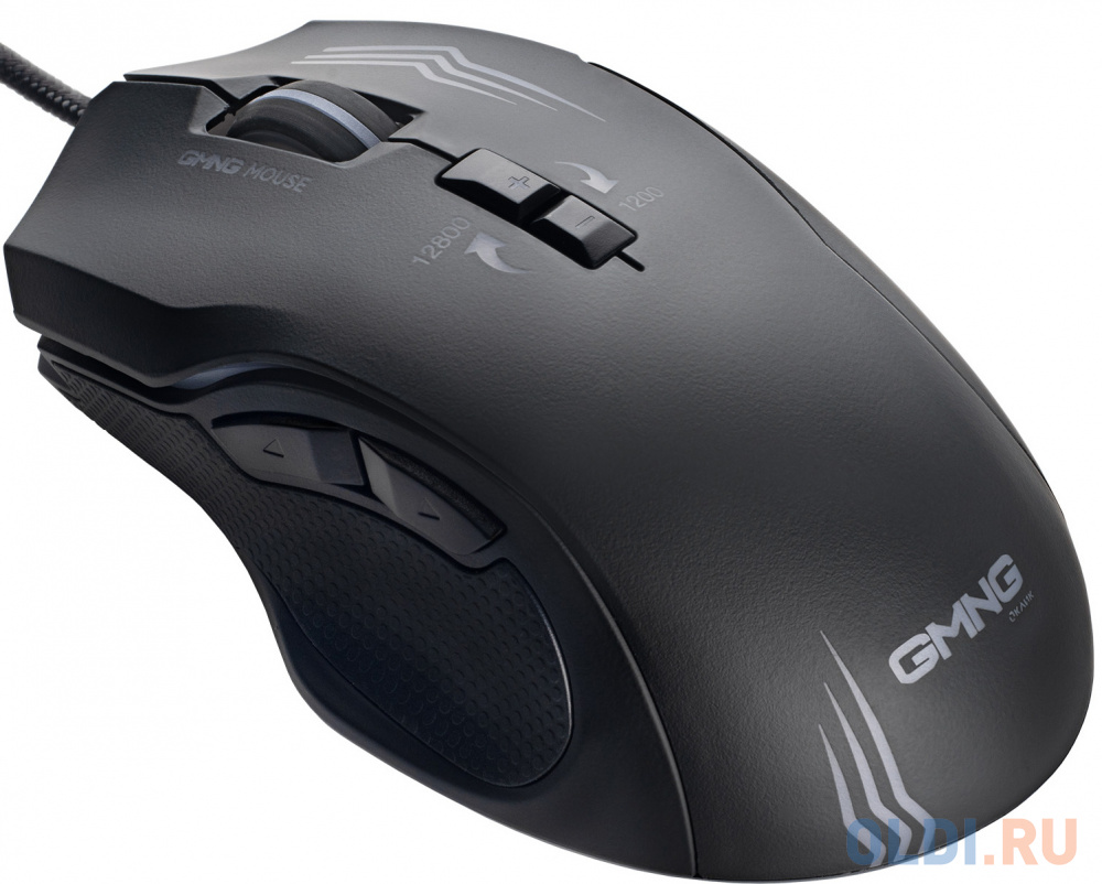 Мышь GMNG 930GM черный оптическая (12800dpi) USB для ноутбука (7but) фото