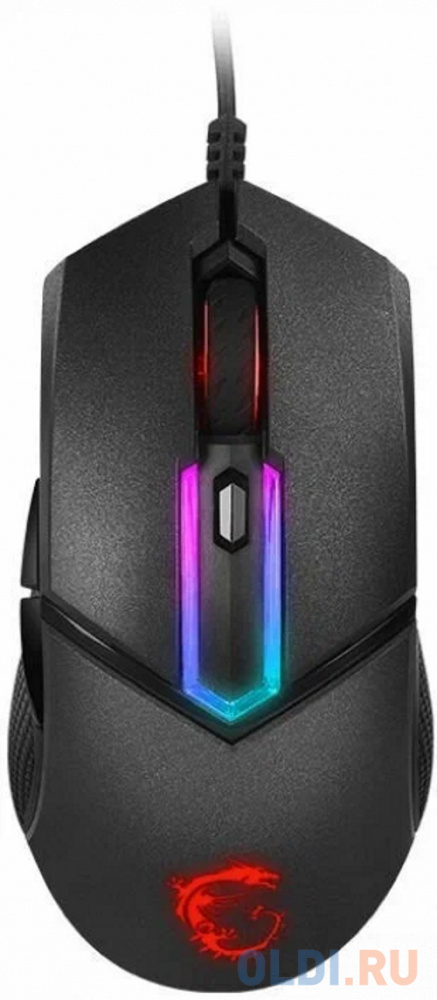 Gaming Mouse MSI Clutch GM30, Wired, DPI 6200, RGB lighting gaming mouse msi clutch gm30 wired dpi 6200 rgb lighting