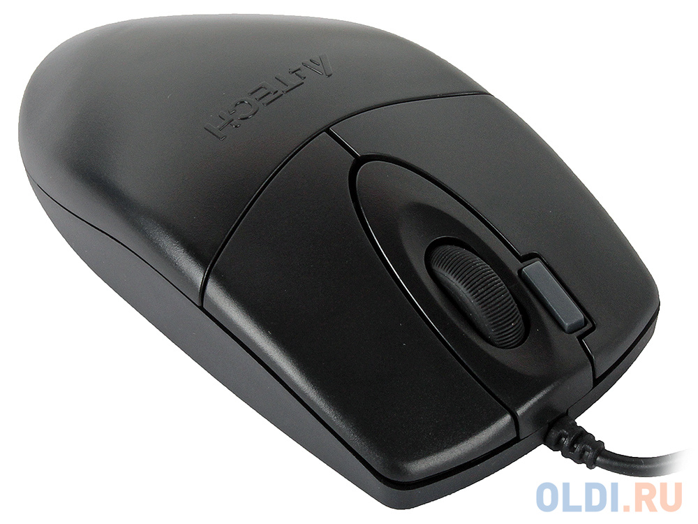 Мышь A4Tech OP-620D серебристый оптическая (800dpi) USB (3but)