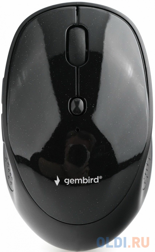 Мышь беспров. Gembird MUSW-550 1600 DPI, 6кн., 2.4ГГц + BT черная {60}