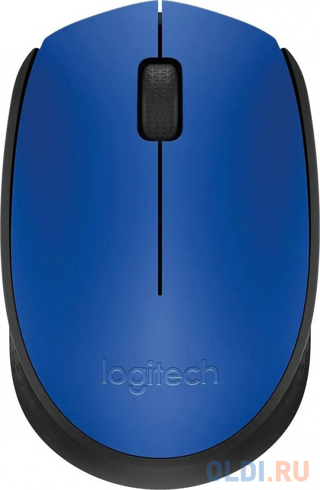 Мышь беспроводная Logitech M171 Blue (синяя, оптическая, 1000dpi, 2.4 GHz/USB-ресивер) (арт. 910-004644, M/N: M-R0060 / C-U0010)