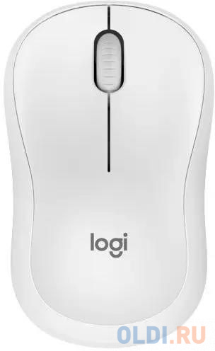 Мышь Logitech M240 SILENT белый оптическая (4000dpi) silent беспроводная BT для ноутбука (2but)