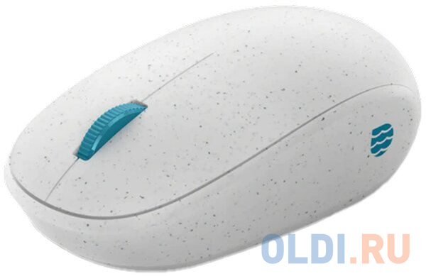 Мышь Microsoft Ocean Plastic Mouse светло-серый оптическая (4000dpi) беспроводная BT (2but) I38-00003 - фото 2