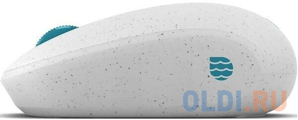 Мышь Microsoft Ocean Plastic Mouse светло-серый оптическая (4000dpi) беспроводная BT (2but) I38-00003 - фото 3