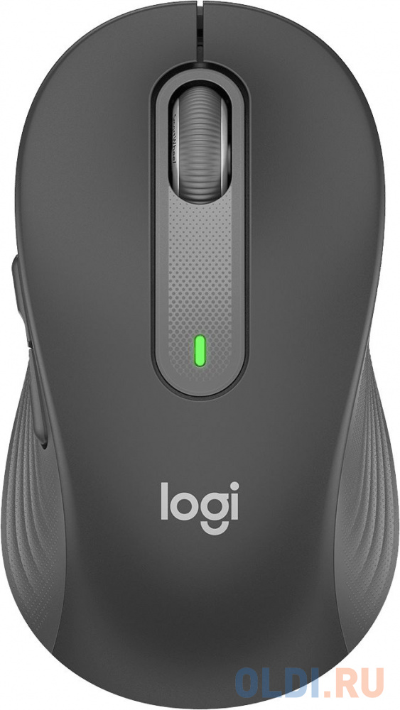 

Мышь Logitech M650, оптическая, беспроводная, USB, графитовый [910-006276]