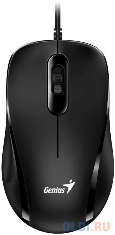 

Мышь проводная Genius DX-101 black, 1200dpi, USB (31010026400), Черный