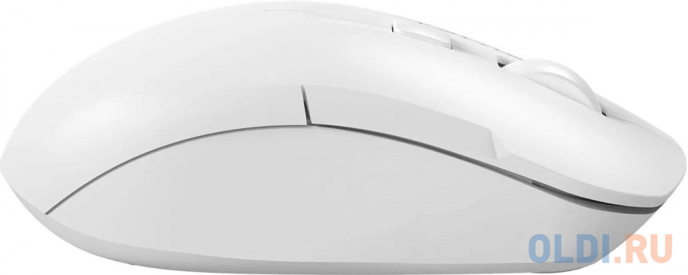 Мышь A4Tech Fstyler FG16C Air белый оптическая (2000dpi) беспроводная USB для ноутбука (3but) FG16C AIR WHITE - фото 2