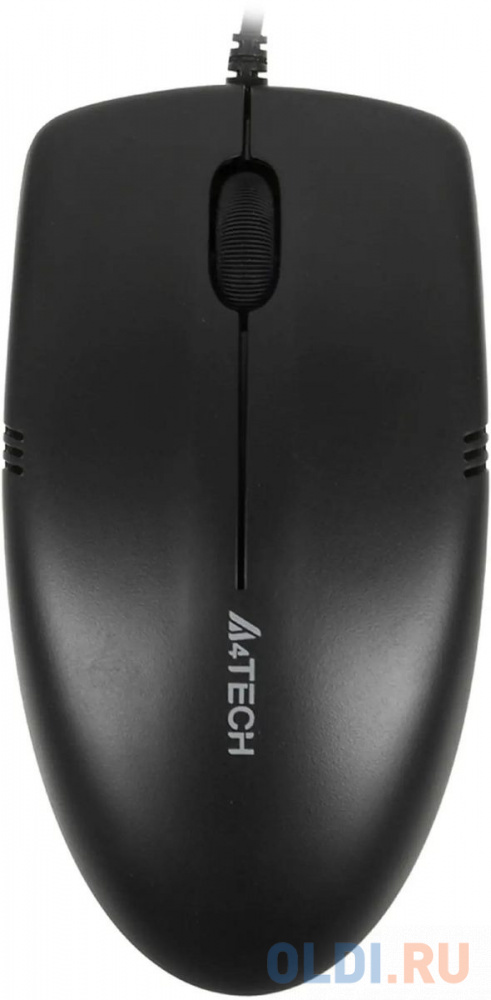 Мышь A4Tech OP-530NUS черный оптическая (1200dpi) silent USB (2but)