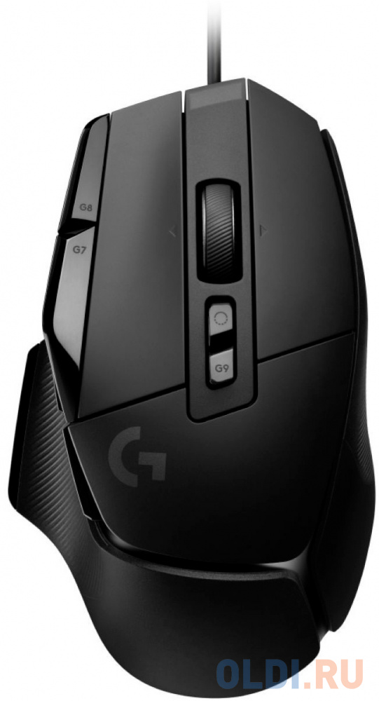 Мышь Logitech G502 X, игровая, оптическая, проводная, USB, черный [910-006138]