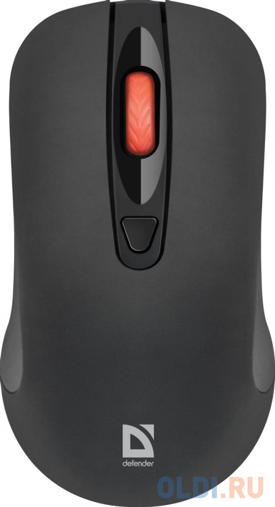 Defender Беспроводная оптическая мышь Nexus MS-195 черный,4 кнопки,800-1600 dpi