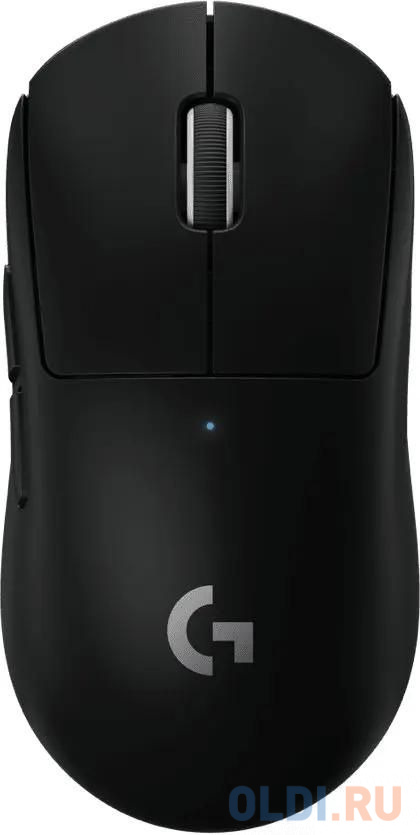 Мышь Logitech G Pro X Superlight 2 черный оптическая (25600dpi) беспроводная USB (4but) 910-006634 - фото 1