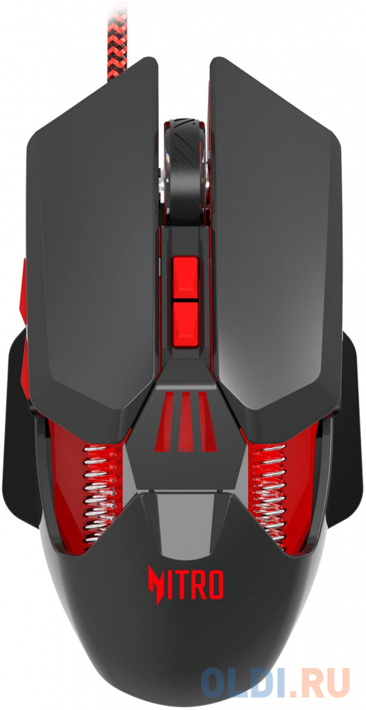 

Мышь Acer Nitro OMW302 черный оптическая (7200dpi) USB (7but)