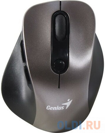 Wireless mouse Genius Ergo 9000S, BT 5.0 / 2.4 GHz, 800/ 1200/ 1600/ 2400 DPI, buttons: 6, color: champagne