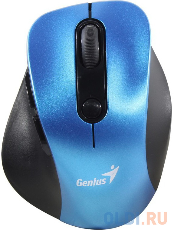 Wireless mouse Genius Ergo 9000S, BT 5.0 / 2.4 GHz, 800/ 1200/ 1600/ 2400 DPI, buttons: 6, color: blue