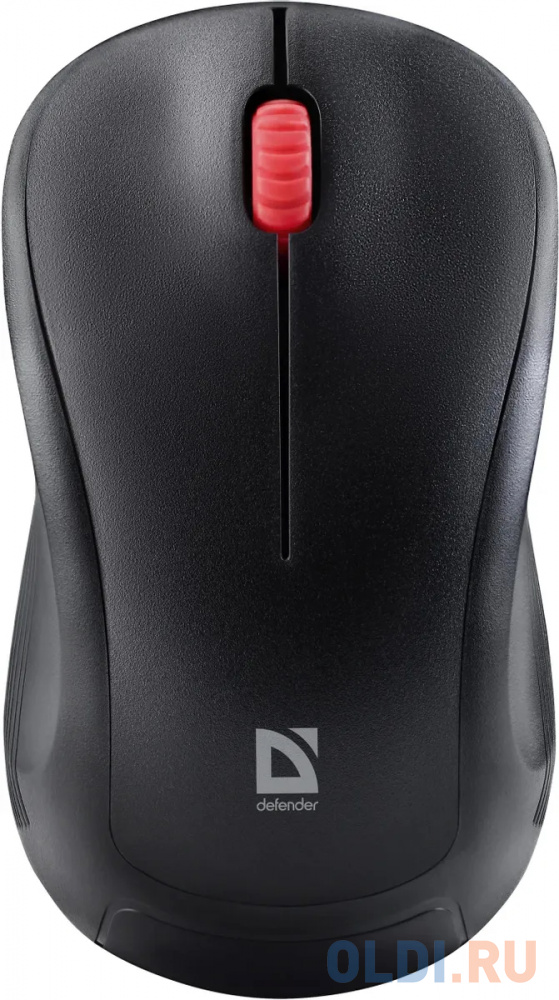 Беспроводная мышь Defender Bit MB-205 black (USB, 3 кнопки, оптическая, 1200dpi) (52205) - 52205