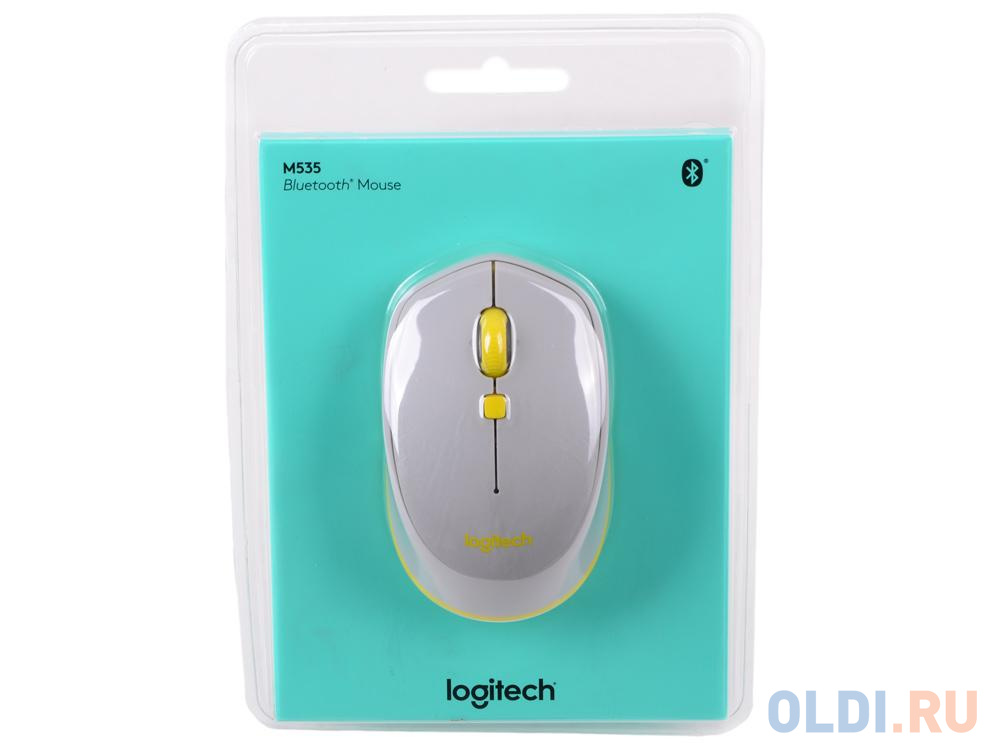 Мышь (910-004530) Logitech Bluetooth Mouse M535 Grey - фото 2