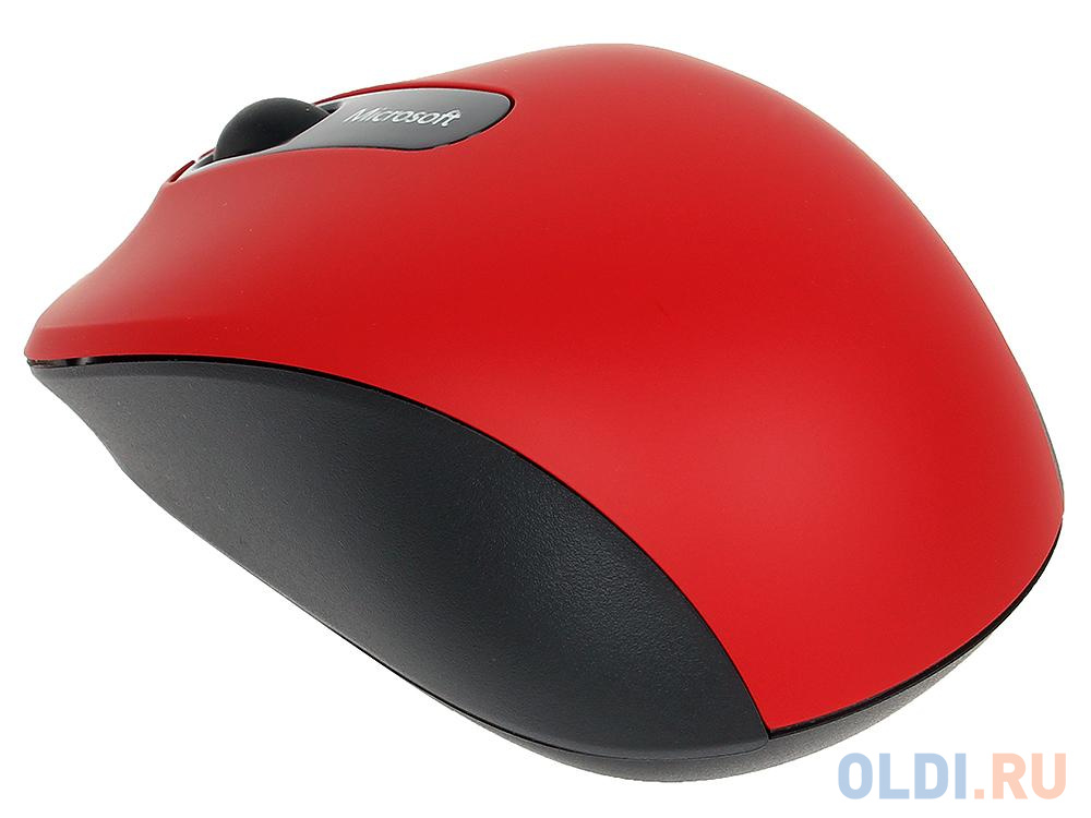 Мышь Microsoft Mobile 3600 красный/черный оптическая (1000dpi) беспроводная BT (2but) (PN7-00014) - фото 2