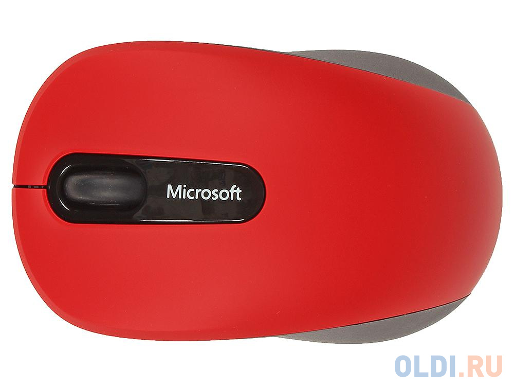 Мышь Microsoft Mobile 3600 красный/черный оптическая (1000dpi) беспроводная BT (2but) (PN7-00014) - фото 3