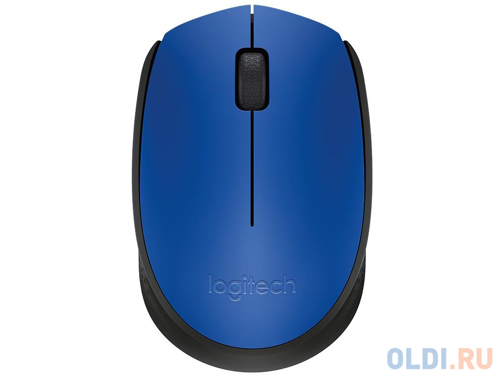 Мышь (910-004640) Logitech Wireless Mouse M171, Blue мышь logitech m171 wireless mouse