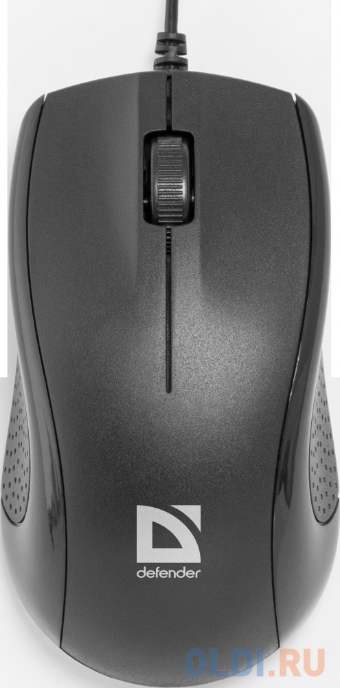 Проводная оптическая мышь DEFENDER Optimum MB-160 черный, 3 кнопки,1000 dpi, USB