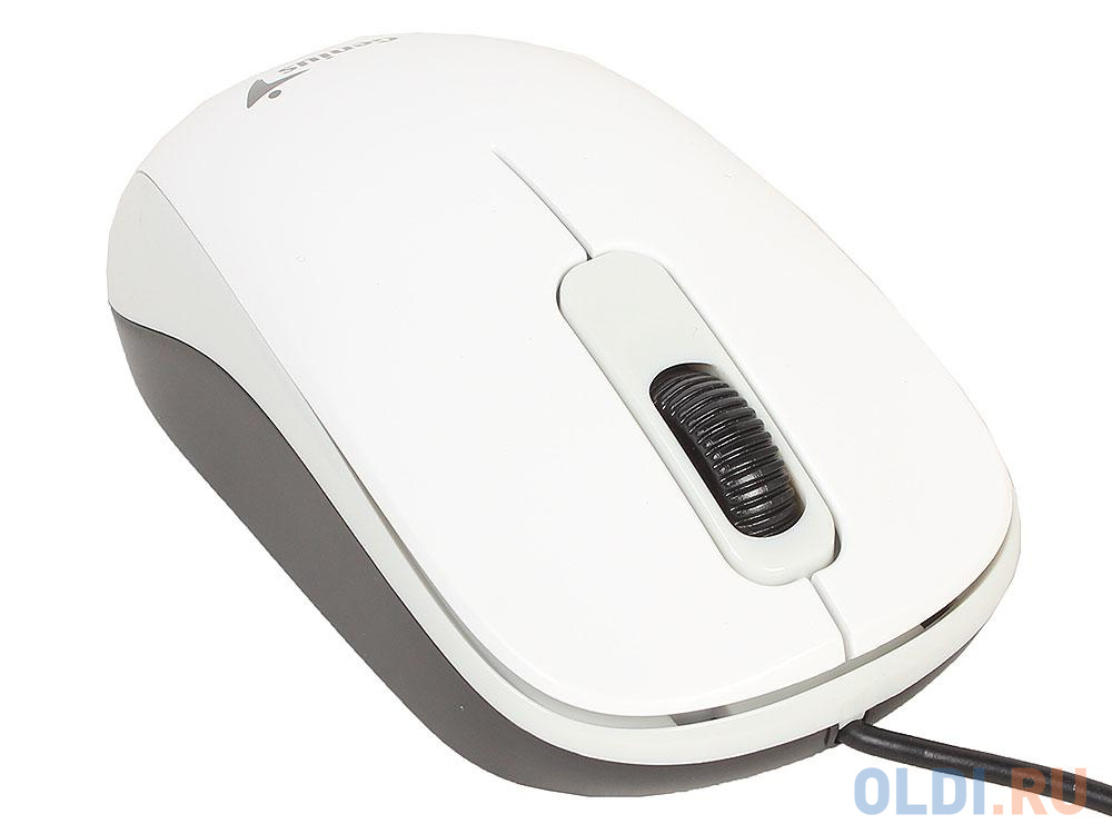 Мышь Genius DX-110 белый, оптическая, 1000 dpi, 3 кнопки, USB