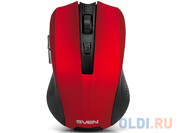 

Мышь беспроводная Sven RX-345 USB красный