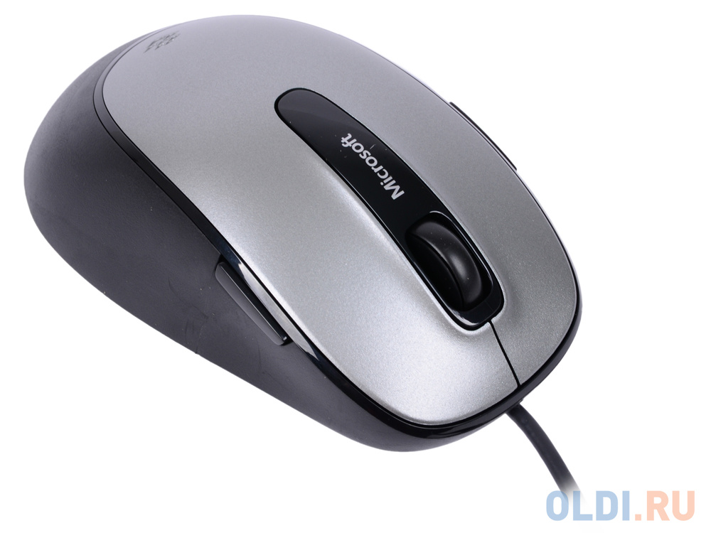 Мышь проводная Microsoft Comfort 4500 чёрный серый USB (4EH-00002) [for business] - фото 1