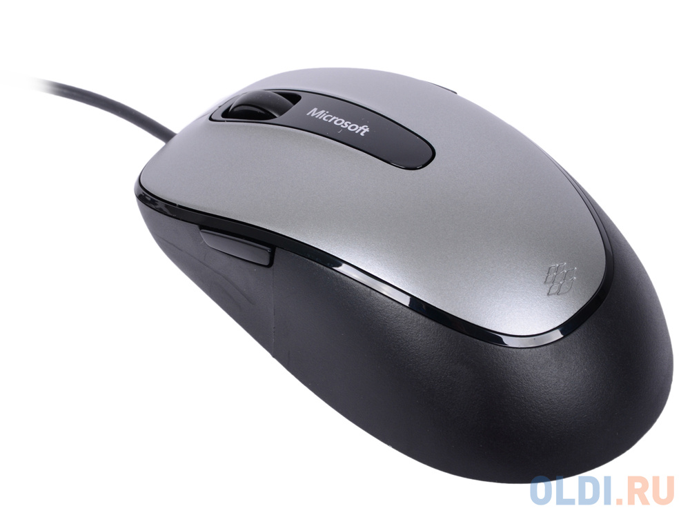 Мышь проводная Microsoft Comfort 4500 чёрный серый USB (4EH-00002) [for business] - фото 2
