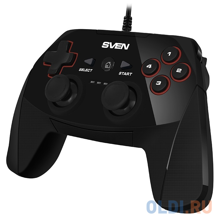 Геймпад SVEN GC-250 (11 кл. 2 мини-джойстика, D-pad, PC/Xinput/PS3/Android) фото