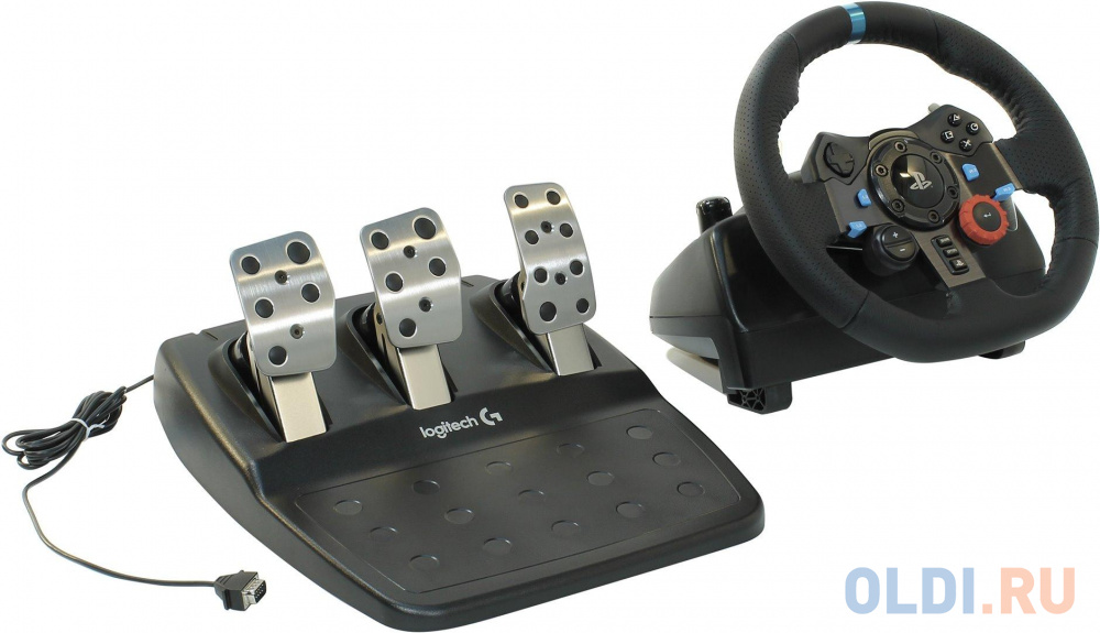 Руль (941-000112) Logitech G29 Driving Force Racing Wheel for PS4, PS3 and PC NEW - фото 4