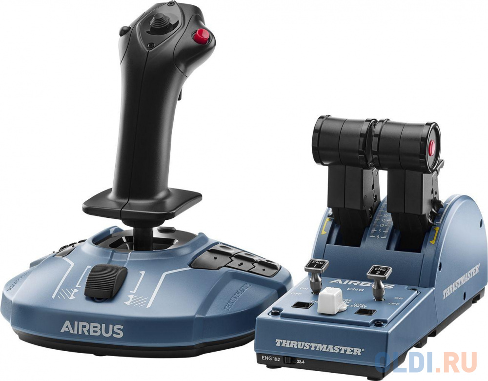 

Джойстик ThrustMaster TCA OFFICER PACK AIRBUS EDITION WW VERSION серый/черный USB