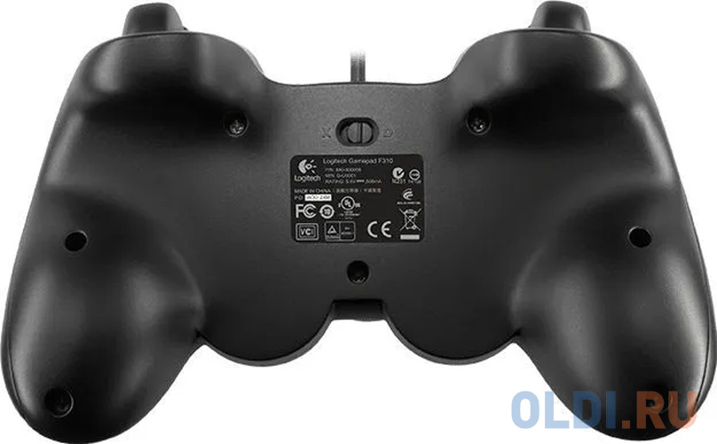 Геймпад  Logitech F310 Wired GamePad Black USB 940-000138 фото