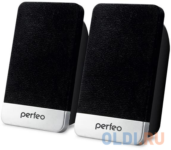 Колонки Perfeo Monitor 2x3 Вт USB черный от OLDI