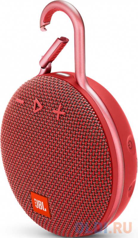 

Динамик JBL Портативная акустическая система JBL CLIP 3, красный