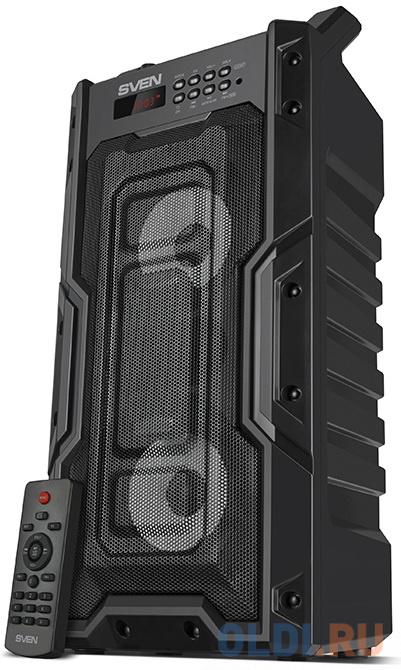 Колонка порт. Sven PS-435 черный 20W 2.0 BT/3.5Jack/USB 10м 2000mAh фото