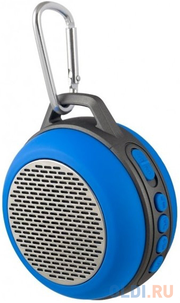 Портативная акустика Perfeo Solo 5Вт Bluetooth синий PF-BT-SOLO-BL