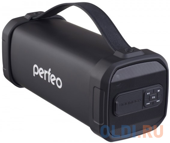 Perfeo Bluetooth-колонка PF_A4319 FM, MP3, microSD, USB, EQ, AUX, мощность 12Вт, 2200mAh, черный - фото 1