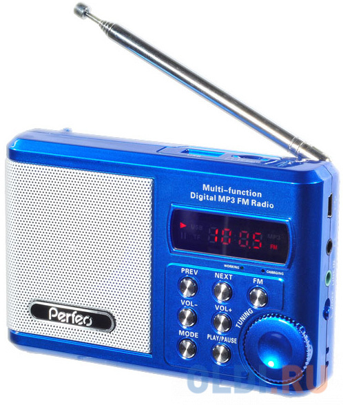 Мини аудио система Perfeo Sound Ranger 4 in 1  PF-SV922 синий