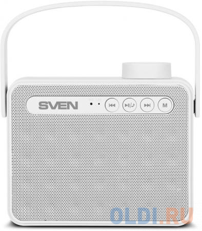 

АС SVEN PS-72, белый, акустическая система 2.0, мощность 2x3 Вт (RMS), Bluetooth, FM, USB, microSD,