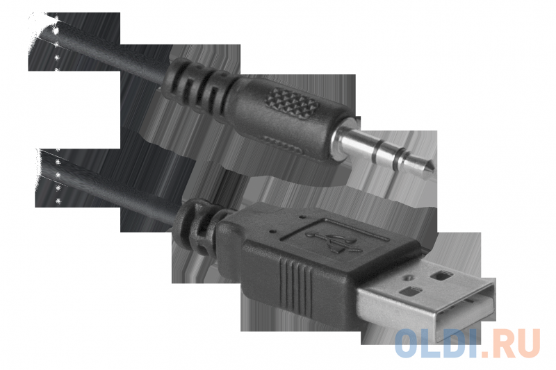 Колонки DEFENDER SPK-230 2.0 black (2x2 Вт, USB пит, раз. д. науш.) 65223 - фото 5