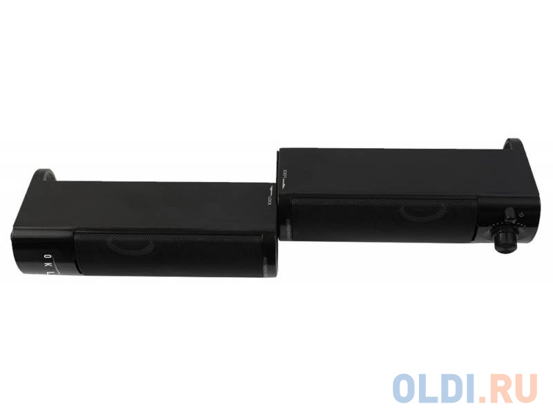 Колонки Oklick OK-150 2.0 black 6W  портативные OK-150 BLACK - фото 4
