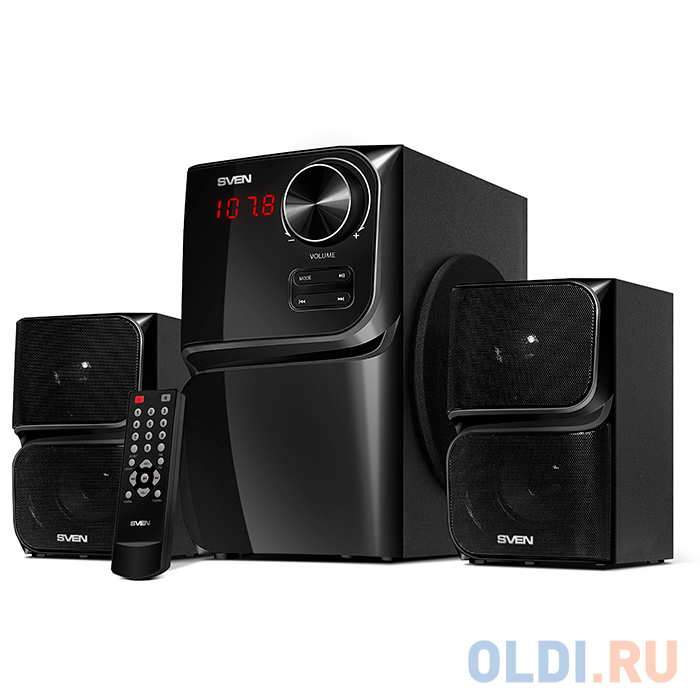 Колонки Sven MS-305 black 2.1 колонки sven sps 820