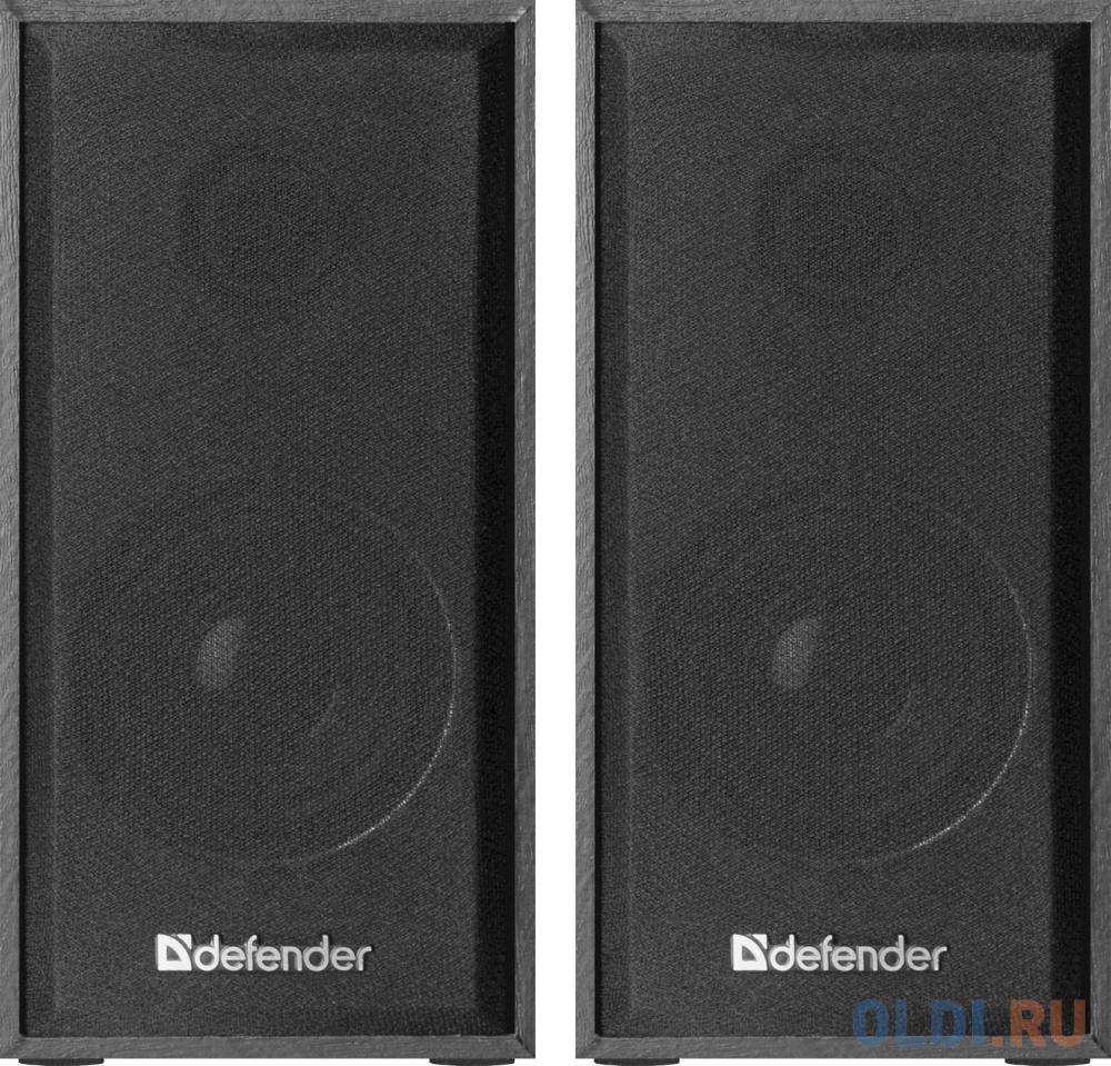 Колонки DEFENDER SPK-240 2.0 black (2x3 Вт, USB пит, раз. д. науш.) 65224 - фото 2
